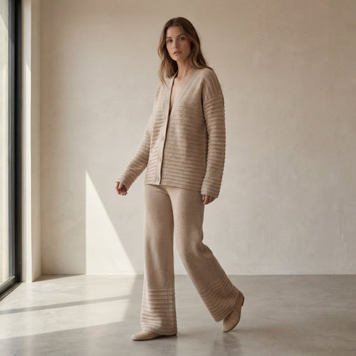 The Mastaba Cashmere Knit Set
