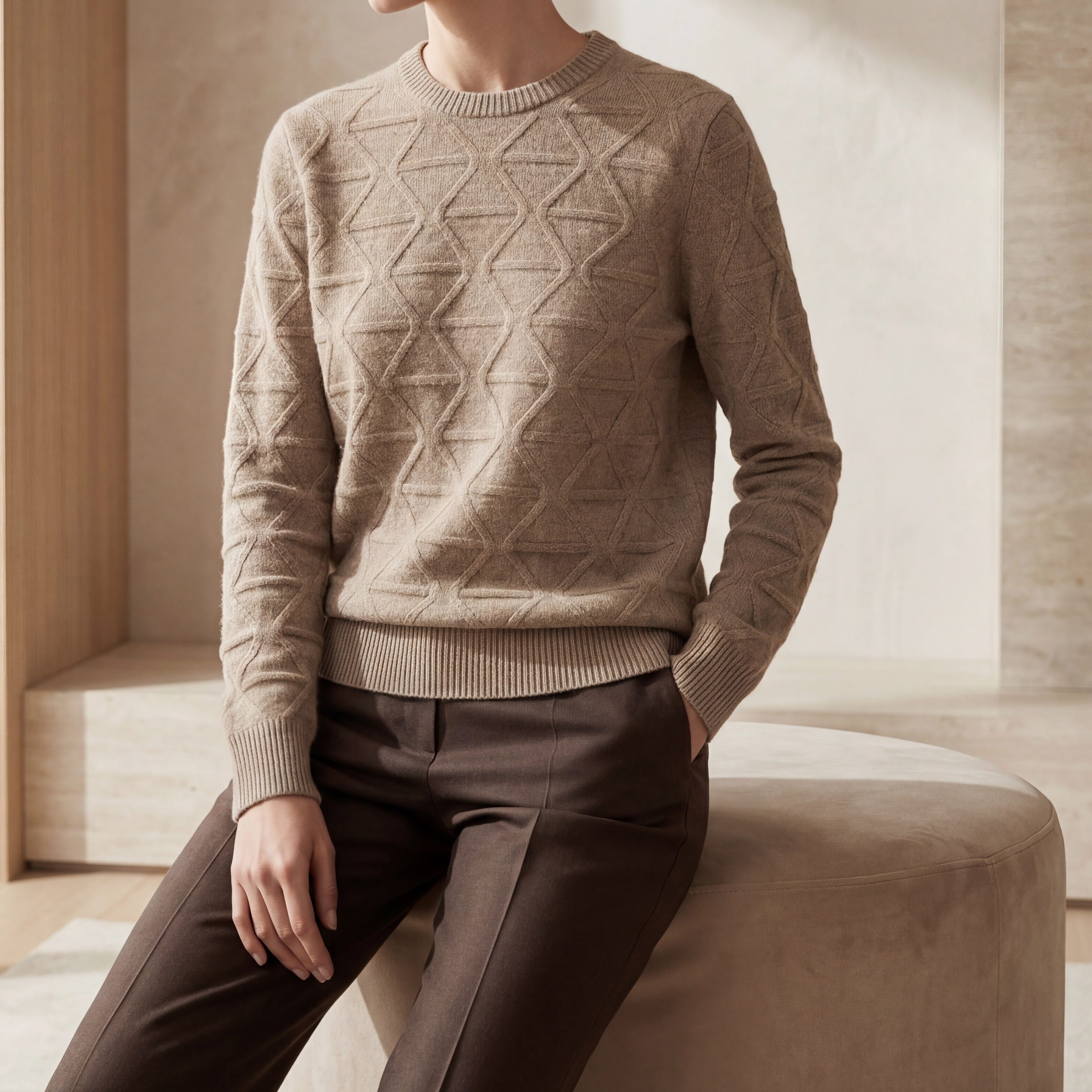 The Nefer Cashmere Sweater